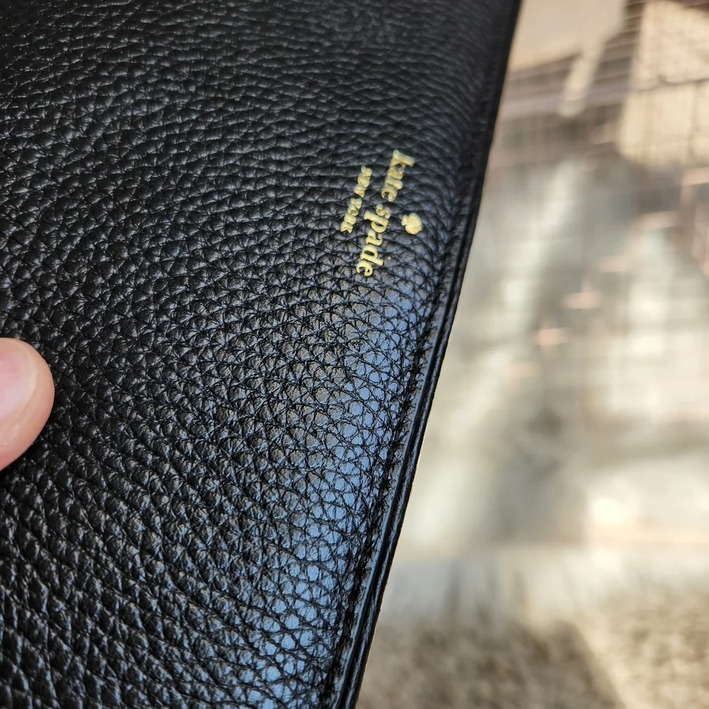 Kate Spade Black Leather Wallet